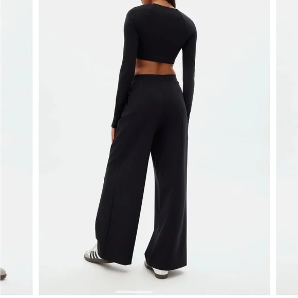 Girlfriend Collective Luxe Wide-Leg Pants - Picture 5 of 5